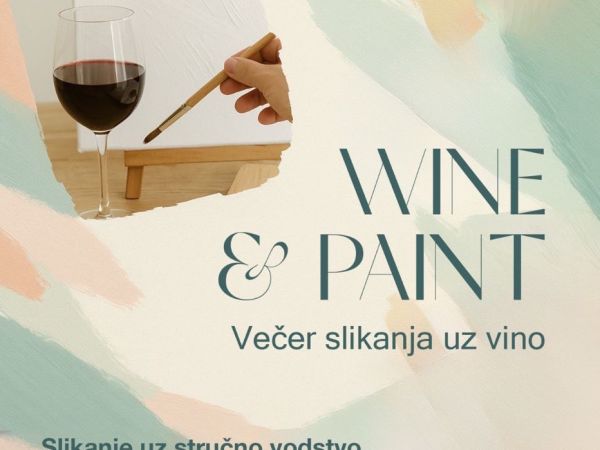 PAINT & WINE likovne radionice za odrasle